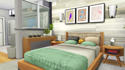 avelineyt:ECO FRIENDLY ROOMMATES HOUSE 2 bedrooms - 2-4 sims2 bathrooms§104,336Built on a 30x20 lotB