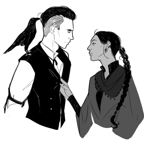 lilithsaur: Captain Ghafa and her Gangster Boyfriend, baby steps 