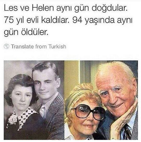 Les ve Helen aynı gün...