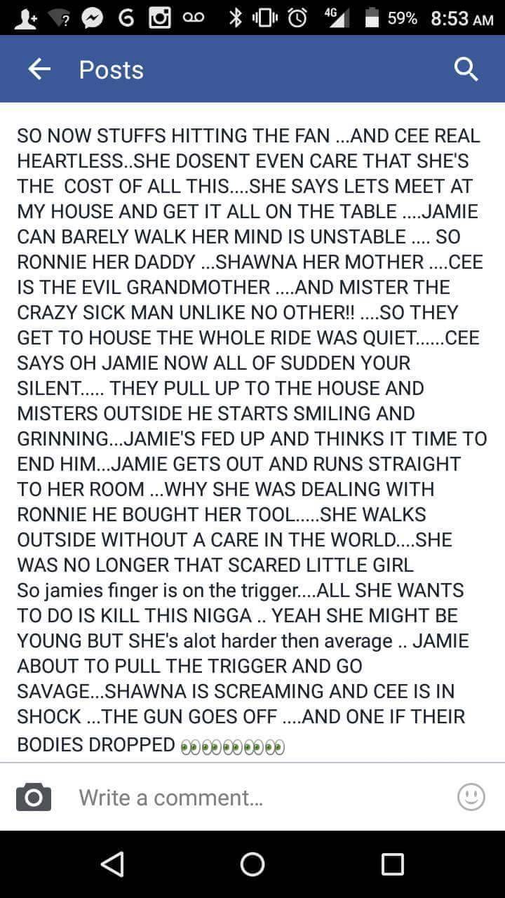 volatilequeen:  Jamie’s Story 1 - 9 🙈🙊