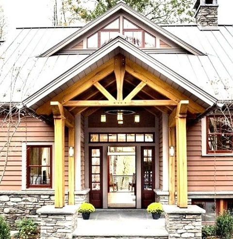 Rustic Entry In New York