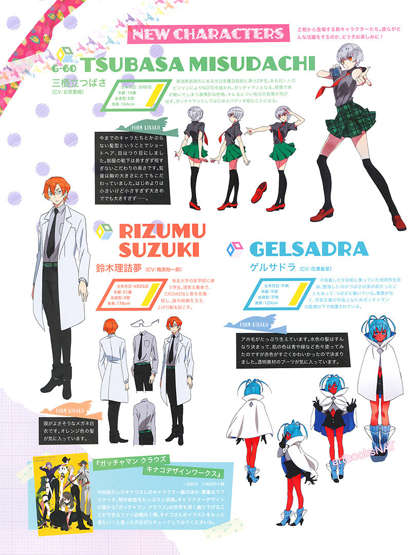 artbooksnat:  Gatchaman Crowds insight (ガッチャマンクラウズ インサイト)