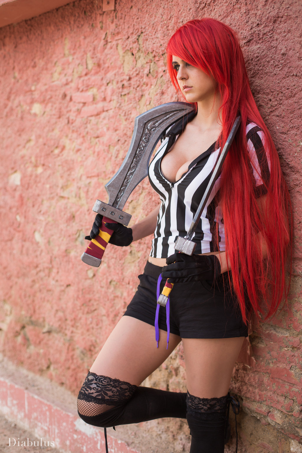league-of-legends-sexy-girls:  Katarina Cosplay http://jubyheadshot.deviantart.com/