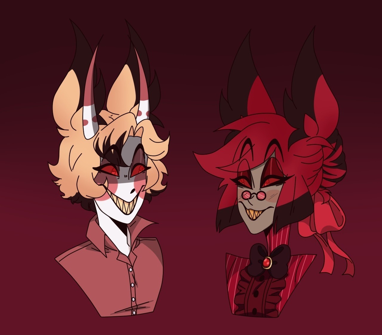 sleepyhoneybunn — I figured since I have a genderbent Alastor I...