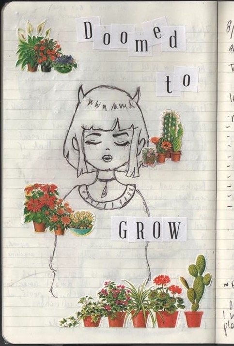 whinybaby:plant pages - part one    8th &amp; 16th January, 2015