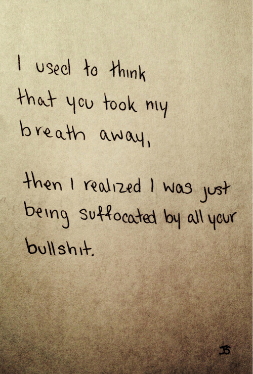 Profound. Relevant for so many, me thinks.