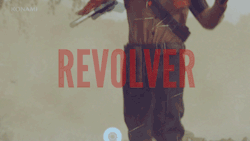 tomabangalter:  revolver ocelotthe most badass mofo in mgs v historyif u want a gif without the words, you can send an askmade by me ofc