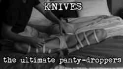 whiskeyanddiscipline:  knife-play-safety-first: