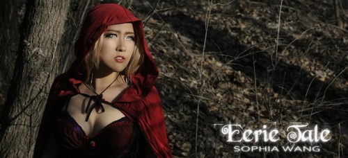 Sneak peek of the first story “Little Red Riding Hood” in my dark fairytale themed photo