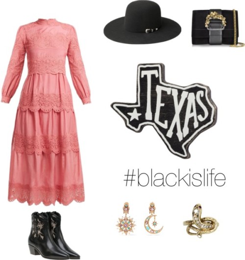 Сет #blackislife пользователя blackislifetag с black magnetsVilshenko red flare dress, 81.265 RUB / 