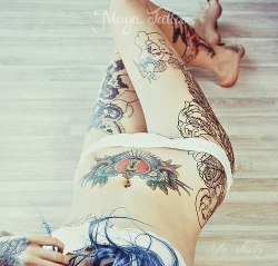 bitofanink:  TATTOO Blog maya tattoo via Tumblr