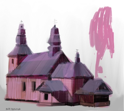 some more drawings of this little church