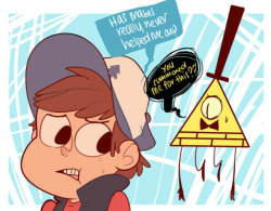 dinzeeyz: what if Dipper summons Bill just to rant at him 