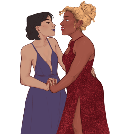 been looking at the met gala looks all day so i drew stephcass in some dresses