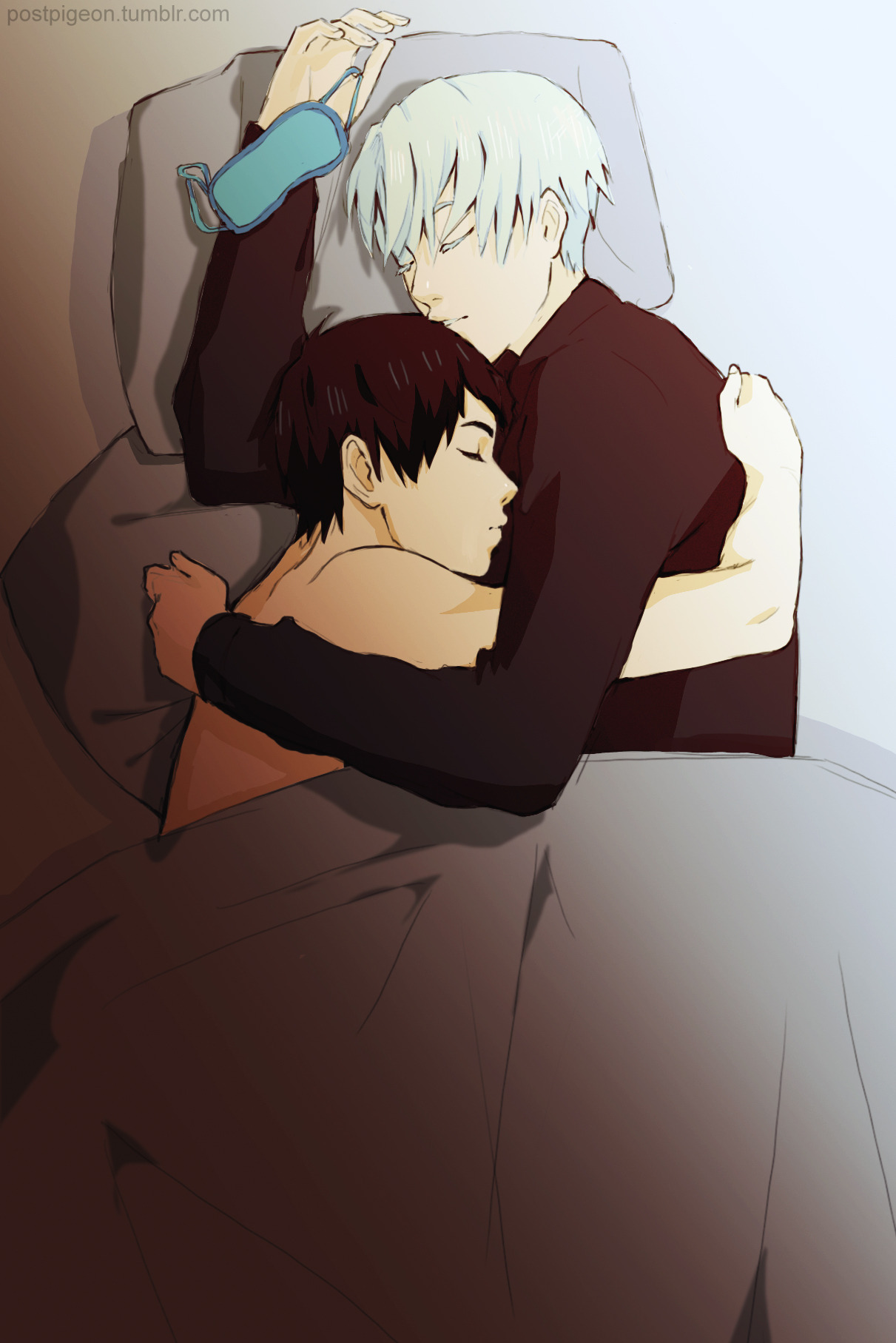 postpigeon:Okay! We all remember how Yuuri and Victor slept together  in episode