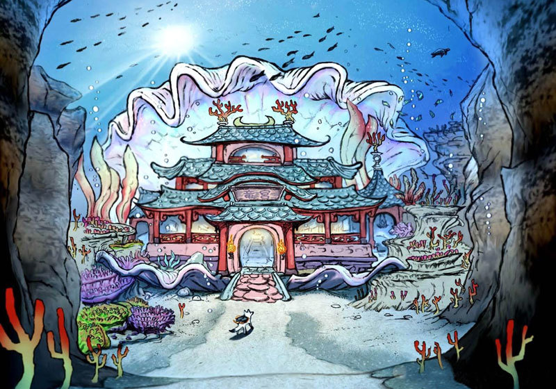 le-monde-du-videogaming:  Okami concept-art 