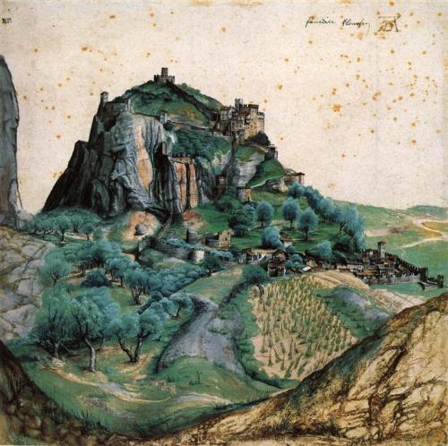 View of the Arco Valley in the Tyrol   -    Albrecht Durer  1495German 1471-1528Watercolour