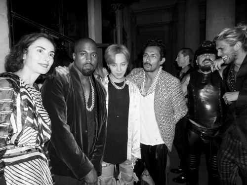 [PURPLE MAGAZINE] G-DRAGON with Tilda Swinton, Haider Ackermann, Kanye West,Francesca Amfitheatrof, 