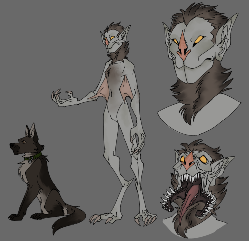 Meet Bogs! They were a nosforatu I played last year in a Vampire the Masquerade game. They were a pa