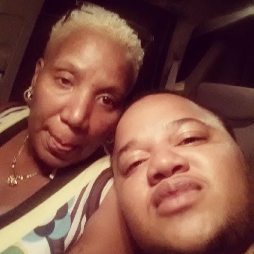 Me and #mom heading out to a bar to talk, banging #LutherVandross lol