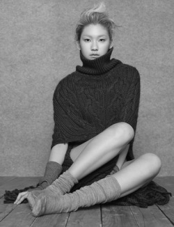 koreanmodel:  Kim Jin Kyung, Joy Hwang Gi Ppeum, Jung Ho Yeon for Dazed and Confused Korea Nov 2015 