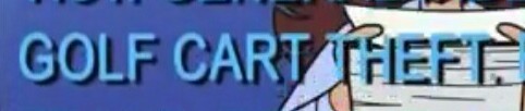 cuckoobees:  Guys, the mystery shack golf cart 