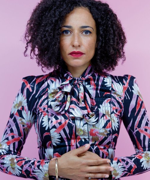 thehappyscavenger: Zadie Smith photographed by Jackie Nickerson.