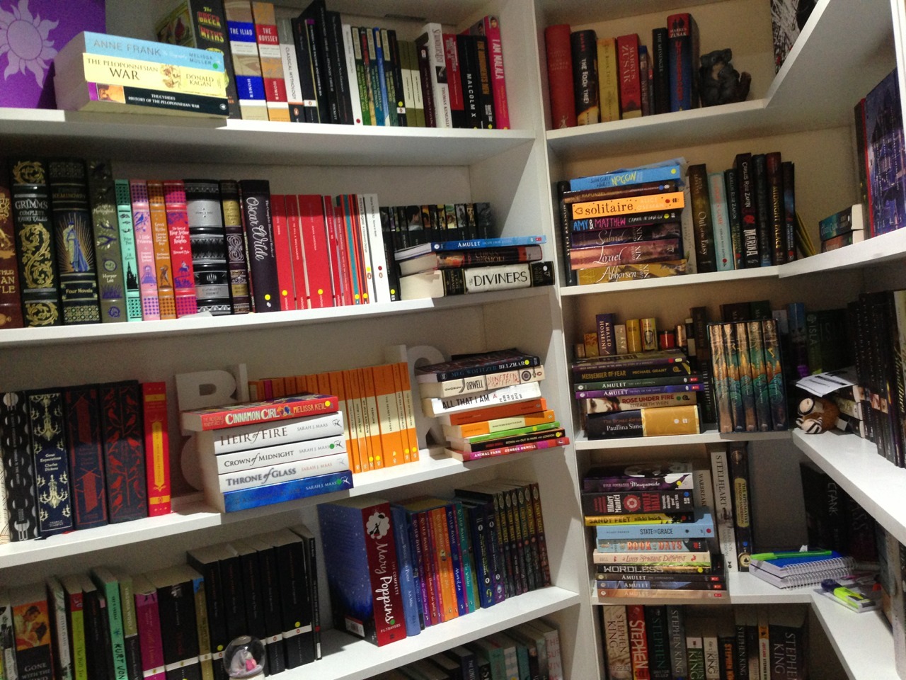 thebooker:  I have stacks of books everywhere. I’m ashamed at how lazy I’ve been
