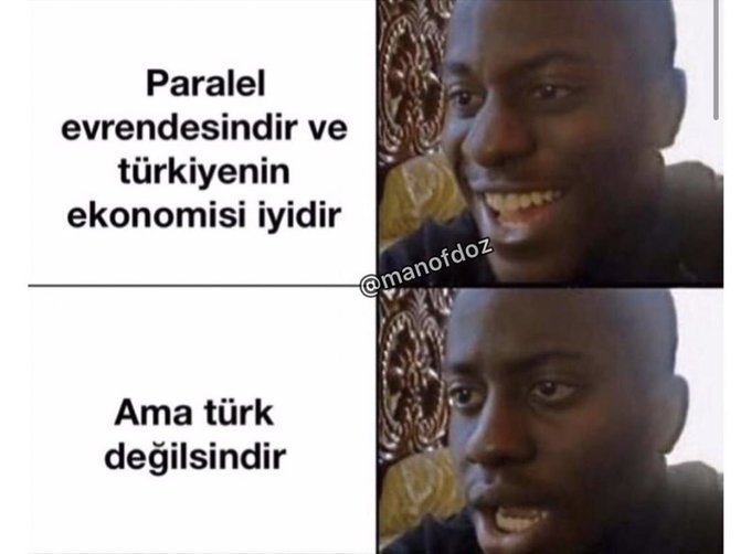 Paralel evrendesindir ve...