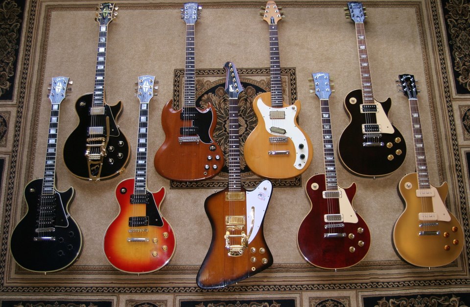 &lsquo;76 LP Custom LE,'73 LP Custom '68 RI,'73 LP Custom,'65 SG Special,'76