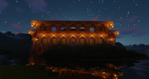 I have a server for my discord frands and this is my build! We have a cute little community. You can