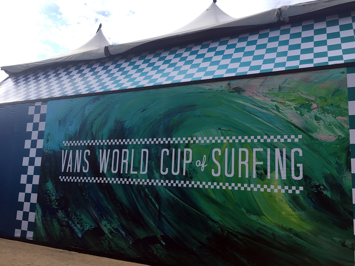 vans:  Vans World Cup of Surfing at the Vans Triple Crown of Surfing.