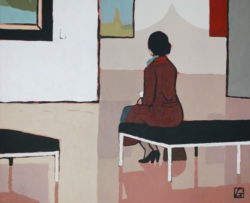 Jean-Claude Götting (French, b. 1963, Paris, France) - Expo I-III, 2019, Paintings: Acrylic on Canva