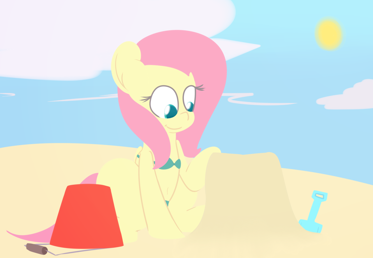 mrdegradation:Sand castles start small^w^