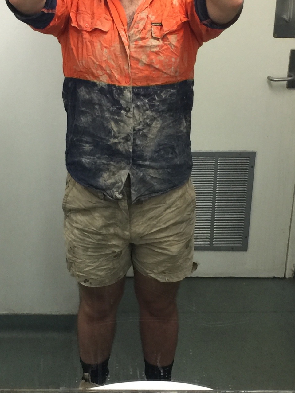 sexyjoel1:Sexy Joel part another Bunnings episode  Nice circumcised Aussie