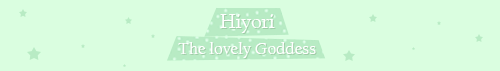 zetchan:   Iki Hiyori as a Goddess ★