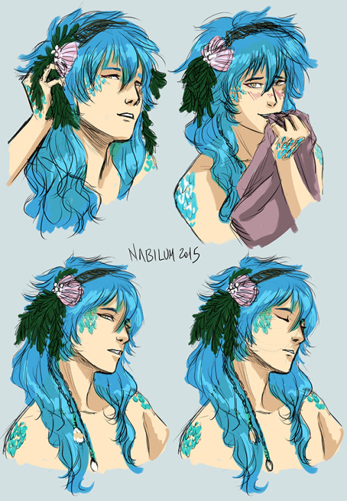 nabilumlai:Gosh, seeing the amazing closet cosplay of @aobas-donut-hole of mer Aoba I couldn’t