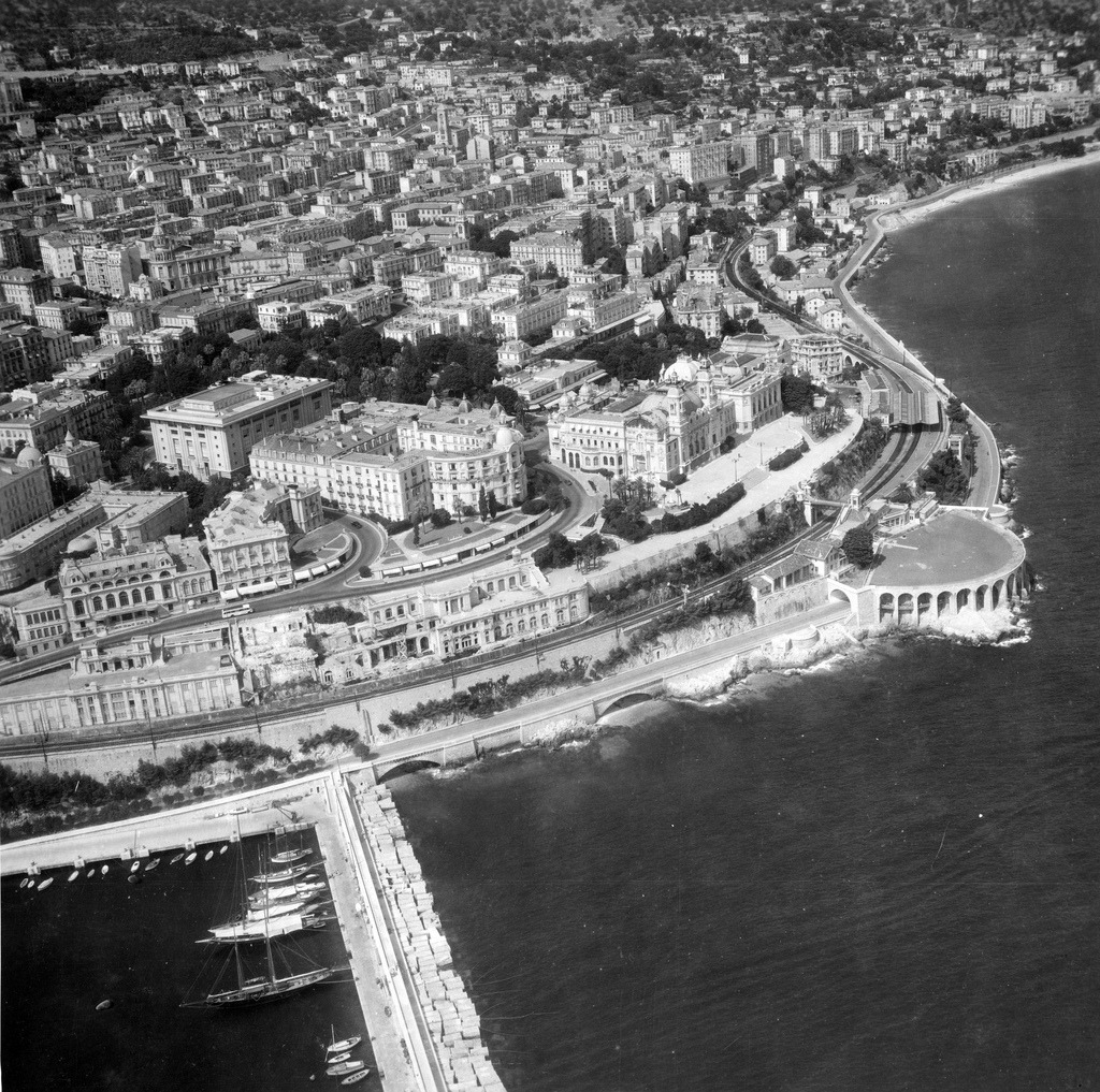 Aerial view of Monte Carlo