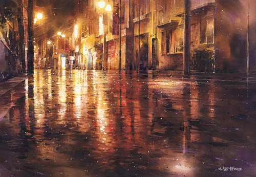 lohrien:Paintings by  Lin Ching Che