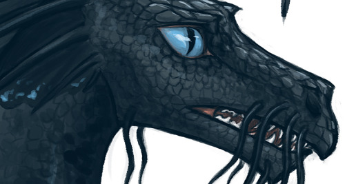 I finished my big picture of many dragons! Getting headshots of giant colorful lizards to be as anim