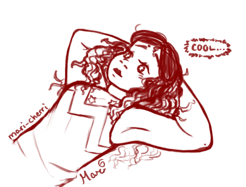 mari-cherri:When you realize random things when you’re chillin lying in bed Sometimes I r