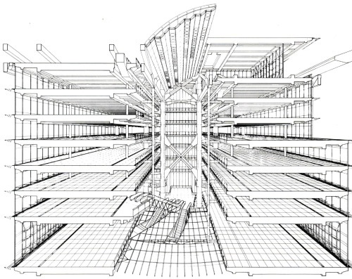 Hongkong &amp; Shanghai Banking Corporation Headquarters. Designed by Sir Norman Foster 1979 - 1