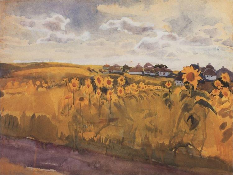 Zinaida Serebriakova, Autumn (1910)