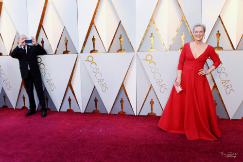 Proud husband ♥Meryl Streep &amp; Don Gummer ~ 90th Academy Awards