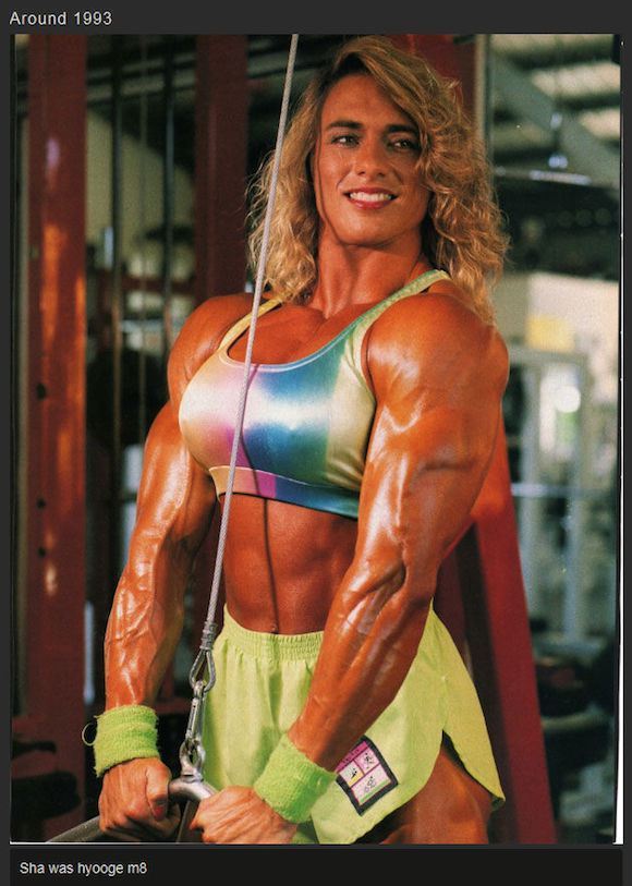 何気ない日常 衝撃画像 恐怖の副作用 筋肉増強剤を服用していた女性ボディビルダーの年後があまりに切ない
