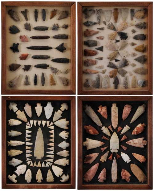 design-is-fine:Native American Projectile Points, Mississippian periods, 900-1600. USA. Via Arader G