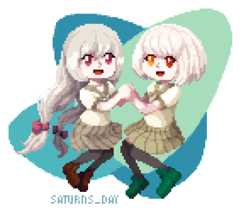 artfromsaturn:Have you played MoonLess*L?  You should - it’s adorable!  Here’s the two protagonist O