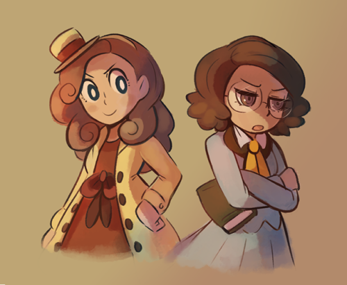 cygulls:lady layton has cute designs, i hope the game is good! 