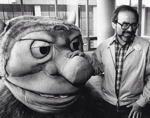Maurice Sendak (June 10, 1928 - May 8, 2012) and a character from the operatic adaptation of “