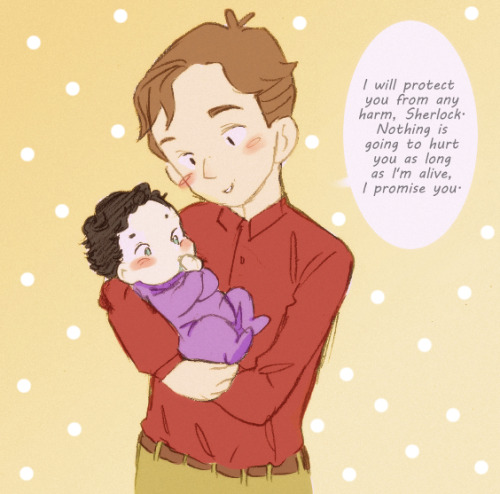 theeastwindofbakerstreet:darlingbenny:mycroft dwelling on his broken promise to his baby brother (po